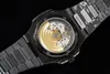 Diw 5711 Watch Fibre Watch o średnicy 40 mm z CAL.324 Automatyczny zintegrowany ruch na łańcuch Sapphire Crystal Glass Mirror Fashion Cool