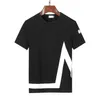 T-shirts pour hommes T-shirts pour hommes Designers Vêtements Mode Coton Couples Tee Casual Summer Hommes Femmes Vêtements Rainbow Gradient Letter Print Designer T-shirt M-3XL