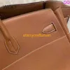 Мужская сумка Birknss 50 см, роскошная сумка коричневого цвета, полностью ручная работа, кожаная с вощеной строчкой HBNA HBZC