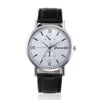 Relojes de pulsera Ginebra Números romanos Ojos falsos Reloj para hombres Cinturón de moda Reloj de negocios casual Marca Cuarzo Relogio Masculino296e