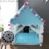 Spielzeugzelte Baby Zelt Kinder Heimgirl's Small House Children's Entertainment House Baby Outdoor Play Vergnügungspark Spiel Zelt Q231221