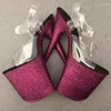 Sandaler laijianjinxia 20cm/8inch PVC övre sexiga exotiska kvinnor/tjejplattform Fashion High Heels Pole Dancing Shoes 047