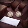 Pendientes con dijes, aretes de anillo nupcial, aretes de diseñador para mujer, amante del compromiso, perno prisionero, joyería de boda, marca, pernos prisioneros de perlas de diamantes, 19 de diciembre hi-q