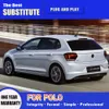 Voor Volkswagen Polo 19-21 Led-achterlicht Montage Achteruit Inparkeren Verlichting Dynamische Streamer Richtingaanwijzer Achterlicht