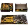 3D Puzzles Maxrend Jigsaw Bulmaca 1000 Parça Yetişkin Güzel Sanat İşleri Klimt Kiss Çevre Dostu Kağıt Noel Hediye Oyuncak 231219