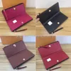 Whole Classic Ladies Long Cartlet for Women Multicolor Designer Coin Purse Packer Pacote Original Ladies Zipper Wallet PO239W