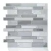 Waterproof Peel and Stick Backsplash Vinyl Smart Tile Self Adhesive Kitchen Wall Sticker 231220