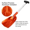 Spade Shovel Youzi Metal Telescopic With Anti Slip Handle Bright Color Winter Snow Ice Outdoor Courtyard Cleaning Tool 231219