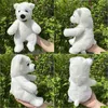 Altre decorazioni per la casa Bambole 30 cm Simpatico orso bianco bambola peluche abbraccio bambini regalo di compleanno cuscino orsacchiotto soggiorno camera da letto L230522 Drop Dhsqu