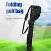 Portable Golf Club Bag 600D Oxford tyg Vattentät stor kapacitet Fällbar bärväska Golfväska Golftillbehör 231220