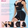 Butt Lifter Shapewear Full Body Shaper Underwear falska skinkor underkläder höftkuddar förstärkare formkläder korta remmar smalare midja 231220