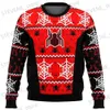 Pulls pour hommes Deadpool Jolly Red Guy's Ugly Unisex Anime Collection Pull de Noël Pull 3D Top Vêtements d'automne et d'hiver T231220