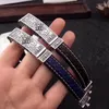 Bracelets à breloques en argent sterling, style chinois, croix Vajra, bracelet de couple