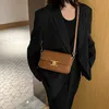 Высокий уровень оригинальный дизайн cellin Designer Bags Luxury Celinss Tote Mags Beadling Back High Sense Messenger Пакет новая пряжка для замка маленькая квадратная мода с логотипом бренда с логотипом бренда