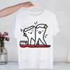 T-shirts pour hommes esthétique drôle dent dentiste Kawaii T-Shirt chemise mignonne hommes mode T-Shirt pour hommes décontracté hauts à manches courtes