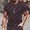 Men's T Shirts T-shirts Street Oversized T-shirt Luxury Outfit Hip-hop Tracksuit Funny Casual 3D Printed 2024 Short Sleeve Beach Tops