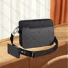 Fashion TRIO Cross Body shoulder bags Wallet Leather Patchwork Men Women handbag designer handbags wallets phone bag Brand Purse Messenger Crossbody Bag