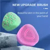 Electric Massagers Electric Face Cleaner Sonic Mini Pore Deep Cleaning Silicone Cleansing Brush Head Roller Ball Massage Face Massagerl231220