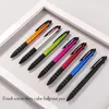 Creative Three Color Touch Screen Ballpoint Pen Multifunction Office Supplies School Student Gift Korean Stationery 231220