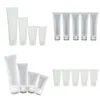 Autre maquillage en gros - Voyage vide tube transparent cosmétique crème lotion conteneurs bouteilles rechargeables 20 ml / 30 ml / 50 ml / 100 ml 5pcs / lot D Dht8P