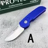 Protech 2203 faca dobrável automática 154-cm aço de alta qualidade forjamento da lâmina t6 alça de alumínio edc facas de bolso automáticas