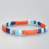Strand KELITCH Womens TILA kralen armband handgemaakte stapel vriendschap stretch armbanden snoep kleuren