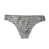 Underpants Men Sexy Striped Thong Briefs Comfortable Soft Pouch G-string Jockstrap Underwear Bikini Breathable Sweat Lingerie