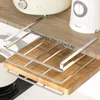 Kitchen Storage Metal Cutting Board Holder Hanging Rack Under Cabinet Shelf Organizer Door For