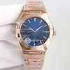 Business Mens Watch Automatic Mechanical Watches 39mm Fashion Wristwatch rostfritt stål Remvattentät design Armbandsur Gift för män