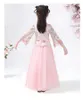 Girl's Dresses Summer New Girls' Hanfu Dress Chinoiserie Children's Tang Fashion Princess Dress Baby Ancient Two Piece and Korean Chil