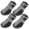 Dog Apparel 4 Pcs Pet Shoes Non-slip Winter Boots For Dogs Anti Drop Protector Cat Waterproof Rubber Cats