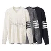 Women's Hoodies Women's Clothing Mens Hoodie TB Wool Sweater Unisex V-Neck Korean Casual Sticked Shirt 929