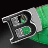 Ny designer Fashion Versatile Mens Belt Letter B Automatiskt Buckle Brand Belt Personality Business Casual midjeband2146