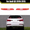 Für Audi Q3 2010-2015 Stoßstange Dekorative Lampe Gehäuse Hinten Nebel Lampen Lampenschirm Anti-kollision Licht Abdeckung