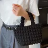 Evening Bags Bubble Gauze INS Female Underarm Bag Pleated 2023 Trend Tote Cloud Lightweight Shoulder For Girl