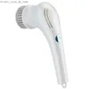 Cleaning Brushes 5 IN 1 Electric Spin Scrubber Cordless Handheld Cleaning Brush with 5 Replaceable Brush Head USB Rechargeable 360°Power Scrubber Q231220