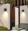 Wandleuchte, IP65, wasserdicht, für den Innen- und Außenbereich, LED-Leuchten nach oben und unten, 5 W, 10 W, oberflächenmontiertes Würfel-Garten-Veranda-Licht