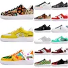 DIY exquisite shoes beautiful autumn mens Leisure shoes for men women casualplatform sneakers Classic cartoon graffiti trainers comfortable medium bark sports