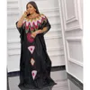 Etnische kleding Afrikaanse printjurken voor vrouwen Moslim maxi-jurk Dashiki Diamond traditionele kleding Abaya Dubai Boubou-gewaad