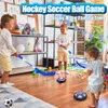 Sport Toys 3in1 Hover Soccer Ball Hockey Bowling Set inomhus och utomhus för barn i åldrarna 312 Julfödelsedagspresenter pojkar 231219