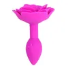 Vibratorer 1st Big Anal Toy Rose Shape Butt Plug Sexig Tail Man Prostate Massager Butplug Uae Sex Toys For Woman Par Gay Dilator 231219