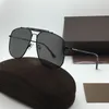 Sunglasses For Men Women Summer 557 Designers Style Sunshade Anti-Ultraviolet Retro Plate Full Frame Random Box