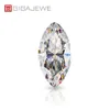 Gigajewe White D Color Marquise Cut VVS1 Moissanite Diamond 0 5-3ct for Jewelry Makine Manual Cut317c