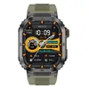 Ny militär utomhus ny smart klocka 400 mAh batteri GPS Sport Fitness Watch IP68 Vattentät Bluetooth Call Smartwatch Men Women