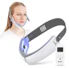 Massager twarzy EMS Mikro-prądowe urządzenie do podnoszenia twarzy LED PON terapia wibracje Masaż podwójny podbródka V-line podnoszenie twarzy maszyna do odchudzania 231220