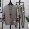 Erkeklerin eşofmanları eşofman ve kadınlar sonbahar kış polar spor giyim koşu takım elbise egzersiz kıyafetleri gündelik hoodies çift jogging