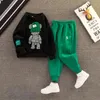 Clothing Sets Children Bear Loungewear Suits for Boys Girls Autumn Tracksuit Junior Kids Pullover Pants 2 Pcs Sets Baby Clothing Set 2-14Y 231219