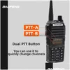 Walkie Talkie Baofeng Uv 82 Real 8W 5W Ham Radio Comunicador Dual Ptt Long Range Two Way Portátil Fm Amador Cb Estações Drop Delive Dhdzu