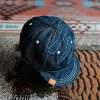 Chapeau en Denim brodé Vintage pour hommes et femmes, casquettes de Baseball réglables