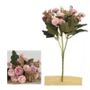 Decorative Flowers 11 Heads/bouquet Carnation Lilac Forever No Fade Artificial Rose Arrangement Party Wedding Decoration Mothers' Day Gifts